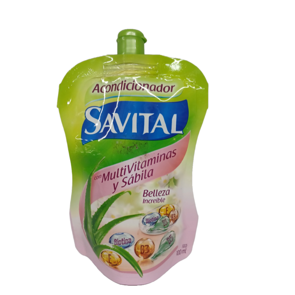 Acondicionador Savital Multi Vitaminas y Sábila 100ml