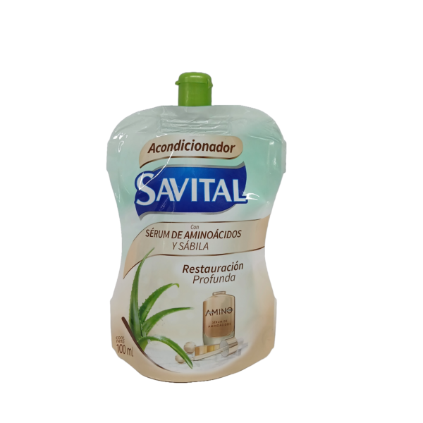 Acondicinador Savital Sérum de Aminoácidos y Sábila 100ml