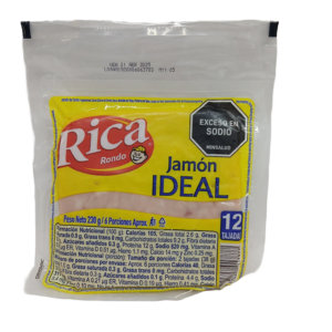 Jamón Rica 12 tajadas 230g