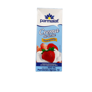 Crema de leche Parmalat caja