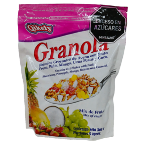 Granola Qikely mix de frutas  300g