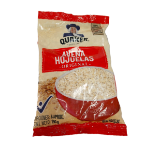 Avena Quaker en hojuelas x 190g