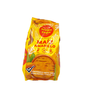 Harina de maíz amarillo Aarepa Arepa x 500g