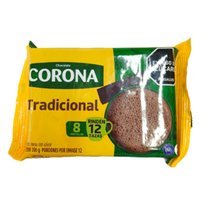 Chocolate de mesa Corona tradicional x 200g