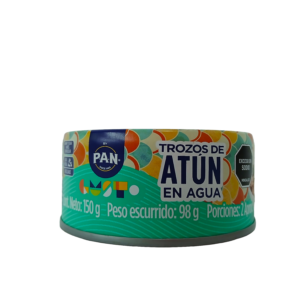 Trozos de atún en agua x 98g