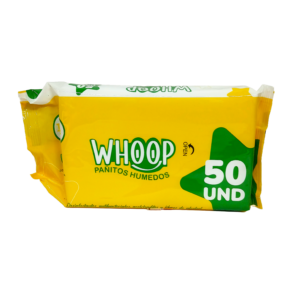 Pañitos Whoop 50 unid