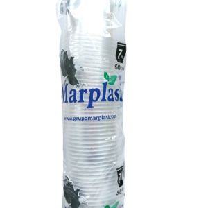 Vaso Plastico 7 oz 50 uds
