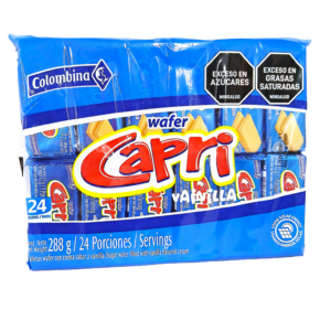 Wafer Capri Vainilla 288g