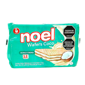 Wafer Noel Coco 12 paquetes